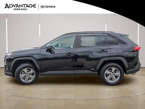Midnight Black Metallic 2024 Toyota RAV4 Hybrid LE