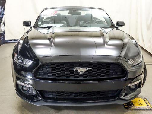 Shadow Black 2017 Ford Mustang EcoBoost Premium
