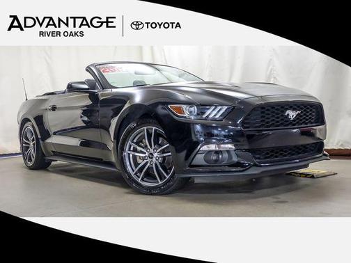 Shadow Black 2017 Ford Mustang EcoBoost Premium