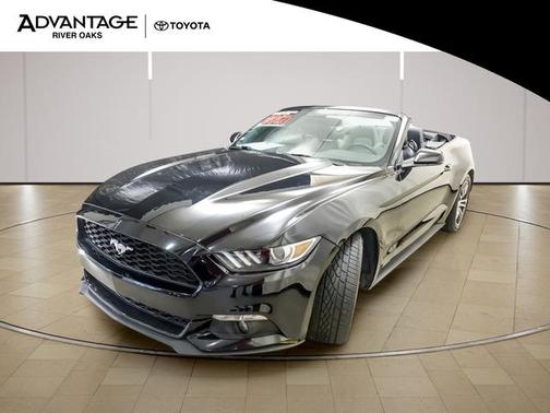 Shadow Black 2017 Ford Mustang EcoBoost Premium