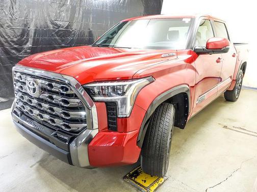 Supersonic Red 2026 Toyota Tundra Hybrid Platinum