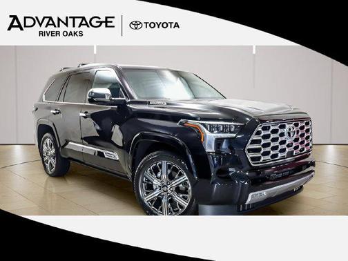 Midnight Black Metallic 2026 Toyota Sequoia Capstone