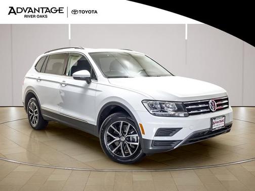 Pure White 2021 Volkswagen Tiguan 2.0T SE 4MOTION