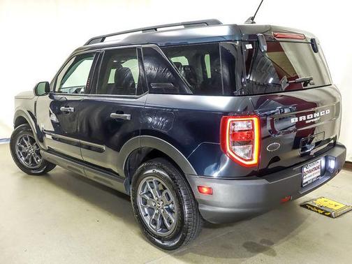 Alto Blue Metallic Tinted Clearcoat 2021 Ford Bronco Sport Big Bend