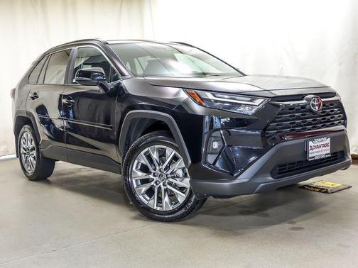 Midnight Black Metallic 2025 Toyota RAV4 XLE Premium