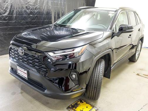 Midnight Black Metallic 2025 Toyota RAV4 XLE Premium