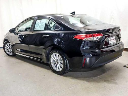 Midnight Black Metallic 2025 Toyota Corolla LE