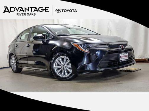 Midnight Black Metallic 2025 Toyota Corolla LE