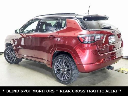 Velvet Red Pearlcoat 2022 Jeep Compass High Altitude