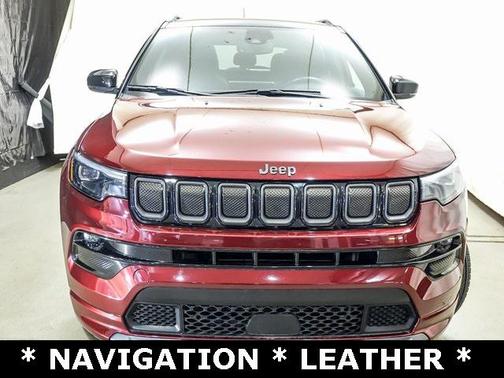 Velvet Red Pearlcoat 2022 Jeep Compass High Altitude