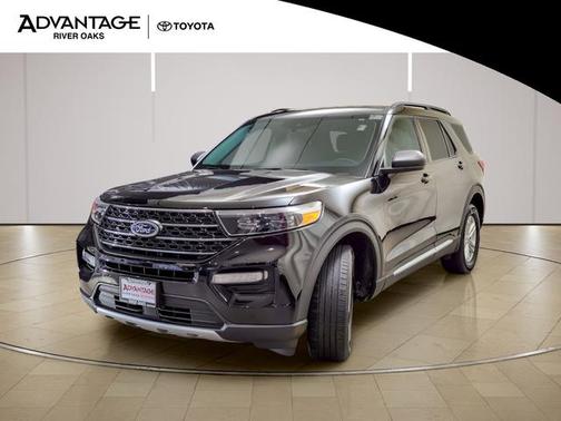 Black Metallic 2024 Ford Explorer XLT