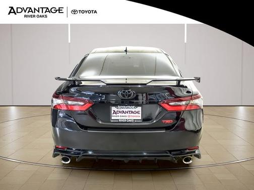 Midnight Black Metallic 2021 Toyota Camry TRD V6
