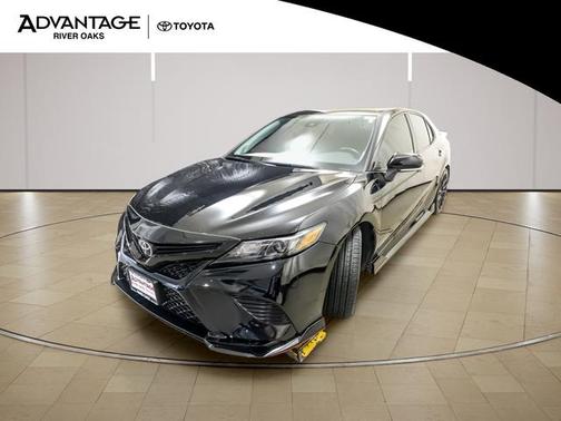 Midnight Black Metallic 2021 Toyota Camry TRD V6