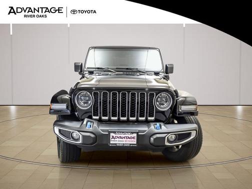 Black Clearcoat 2023 Jeep Wrangler Sahara 4xe
