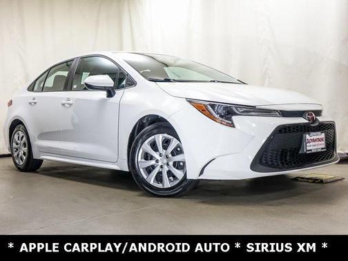 White 2022 Toyota Corolla LE