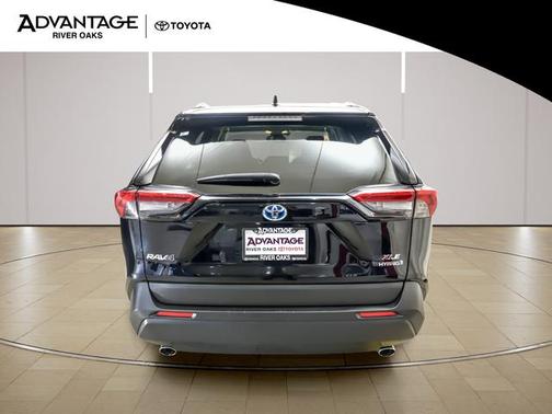 Midnight Black Metallic 2019 Toyota RAV4 Hybrid XLE