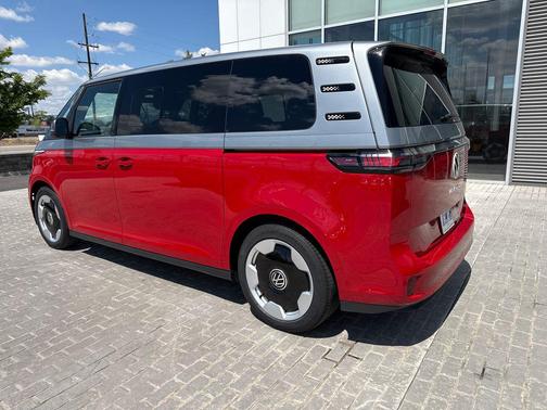 Cherry Red 2025 Volkswagen ID. Buzz Pro S Plus with 4MOTION