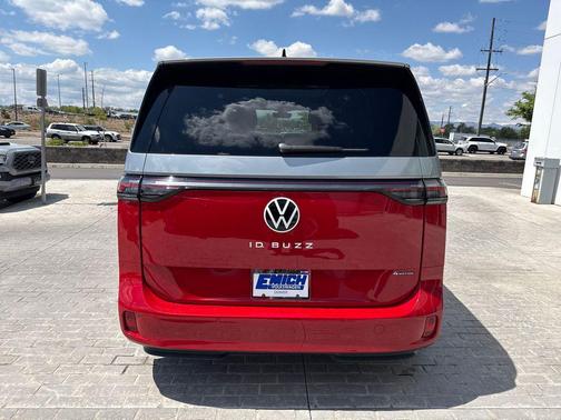Cherry Red 2025 Volkswagen ID. Buzz Pro S Plus with 4MOTION