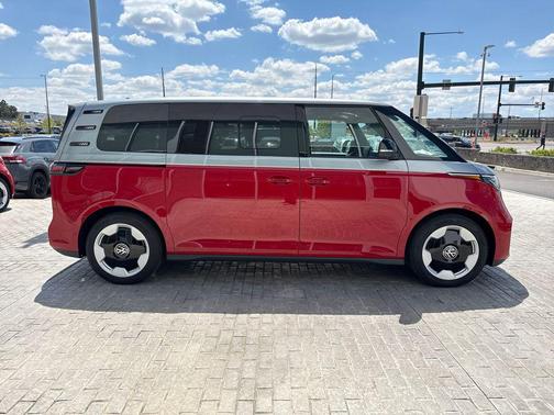 Cherry Red 2025 Volkswagen ID. Buzz Pro S Plus with 4MOTION