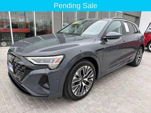 Magnet Gray 2024 Audi Q8 e-tron Prestige