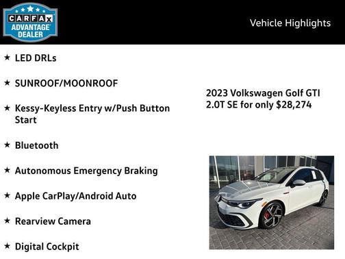 2023 Volkswagen Golf GTI 1.4T TSI