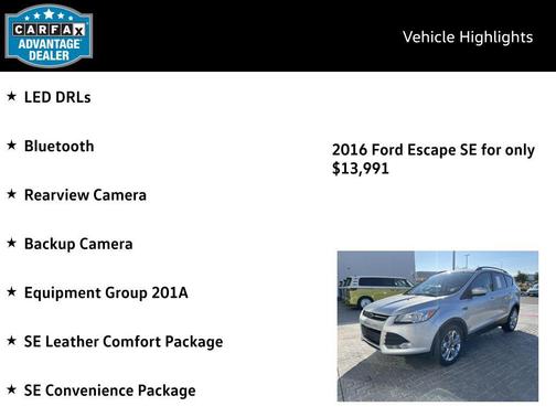 2016 Ford Escape SE
