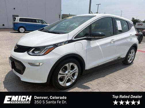 Summit White 2020 Chevrolet Bolt EV FWD LT