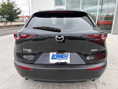 Jet Black Mica 2025 Mazda CX-30 2.5 S Preferred Package