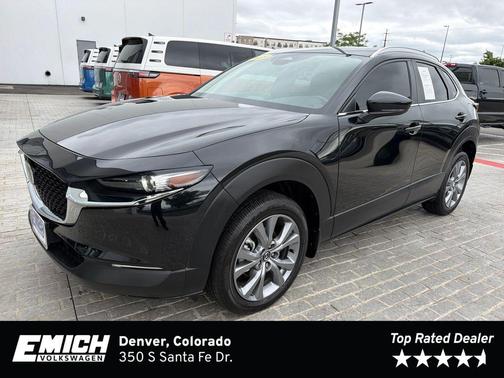 Jet Black Mica 2025 Mazda CX-30 2.5 S Preferred Package