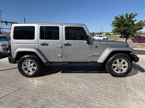 Billet Silver Metallic Clearcoat 2016 Jeep Wrangler Unlimited Sahara