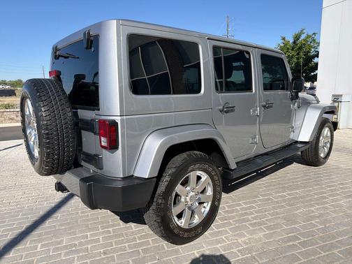 Billet Silver Metallic Clearcoat 2016 Jeep Wrangler Unlimited Sahara