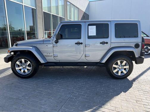 Billet Silver Metallic Clearcoat 2016 Jeep Wrangler Unlimited Sahara