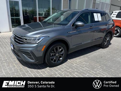 Platinum Gray Metallic 2023 Volkswagen Tiguan 2.0T SE 4MOTION