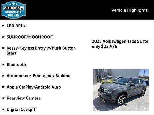 2023 Volkswagen Taos 1.5T SE