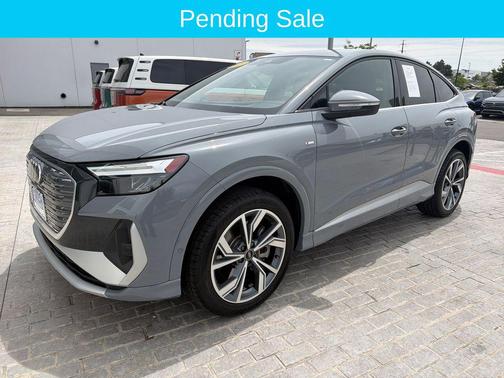 Pebble Gray 2023 Audi Q4 e-tron Sportback Premium Plus 50 quattro
