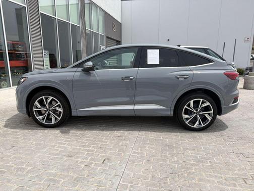 Pebble Gray 2023 Audi Q4 e-tron Sportback Premium Plus 50 quattro