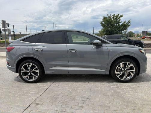 Pebble Gray 2023 Audi Q4 e-tron Sportback Premium Plus 50 quattro