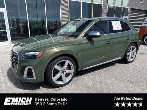 District Green Metallic 2023 Audi SQ5 3.0T Premium Plus