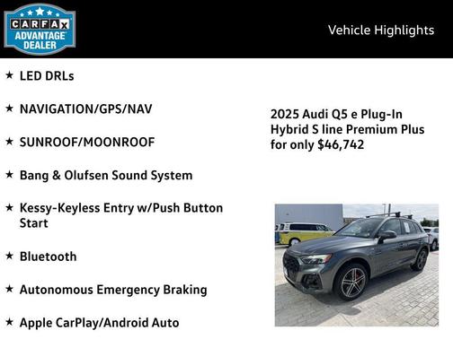 2025 Audi Q5 55 S line Premium Plus
