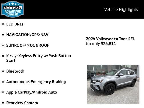 2024 Volkswagen Taos 1.5T SEL