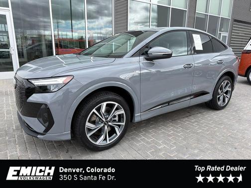 Pebble Gray 2024 Audi Q4 e-tron Premium Plus 50 quattro