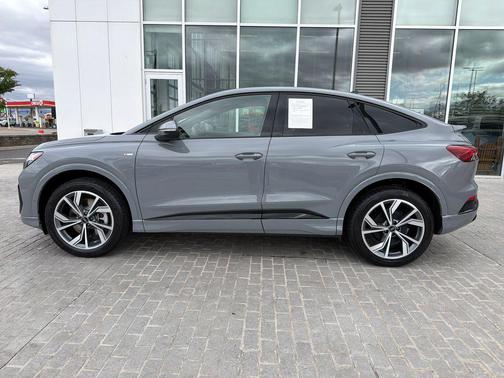 Pebble Gray 2024 Audi Q4 e-tron Premium Plus 50 quattro