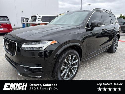 Onyx Black Metallic 2019 Volvo XC90 T6 Momentum