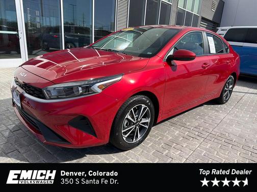 Currant Red 2024 Kia Forte LXS