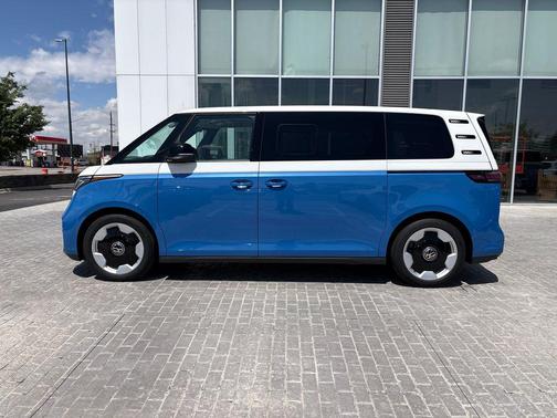Blue 2025 Volkswagen ID. Buzz Pro S Plus with 4MOTION