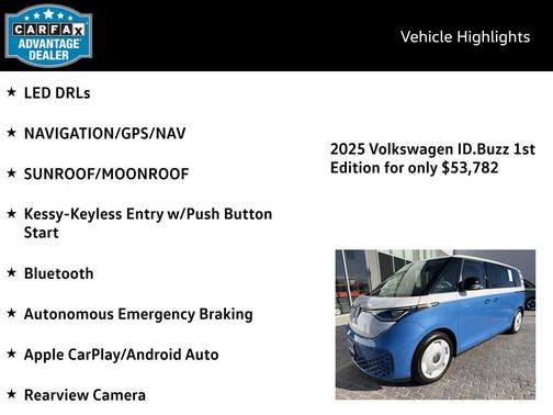 2025 Volkswagen ID. Buzz 1st Edition with 4MOTION