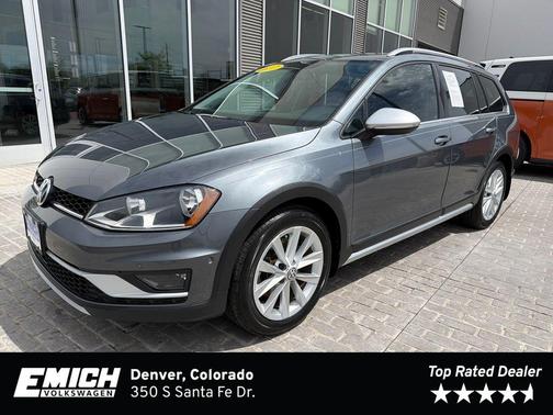 Platinum Gray Metallic 2017 Volkswagen Golf Alltrack TSI SE