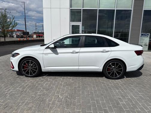 Pure White 2026 Volkswagen Jetta GLI 2.0T Autobahn