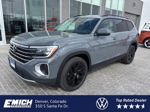 Pure Gray 2026 Volkswagen Atlas 2.0T SE w/Technology 4MOTION SUV