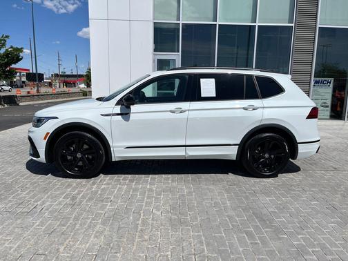 Opal White 2024 Volkswagen Tiguan 2.0T SE R-Line Black 4MOTION